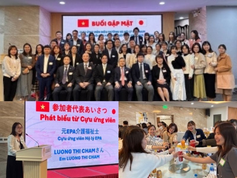 Buổi gặp mặt cựu ứng viên chương trình EPA Nhật Bản