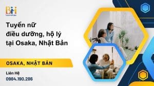 tuyển điều dưỡng, hộ lý tại osaka, nhật bản