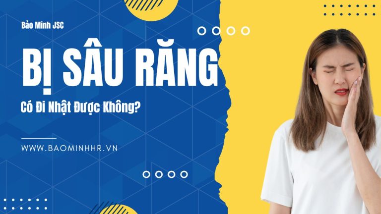 bị sâu răng có đi nhật được không