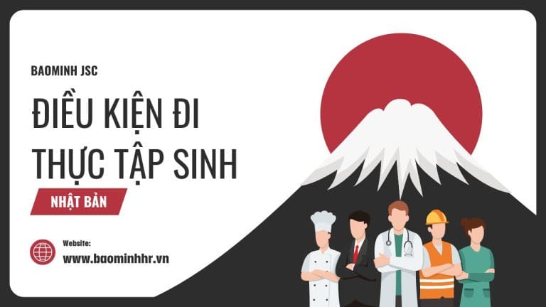 điều kiện đi thực tập sinh nhật bản