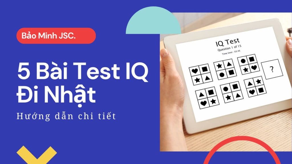 bài test iq đi nhật
