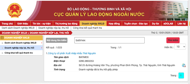 xuất khẩu lao động nhật bản batimex