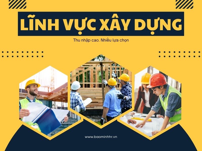 ngành nghề, lĩnh vực xây dựng xuất khẩu lao động Nhật