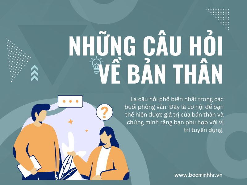 những câu hỏi về bản thân khi tham gia phỏng vấn kỹ sư Nhật Bản