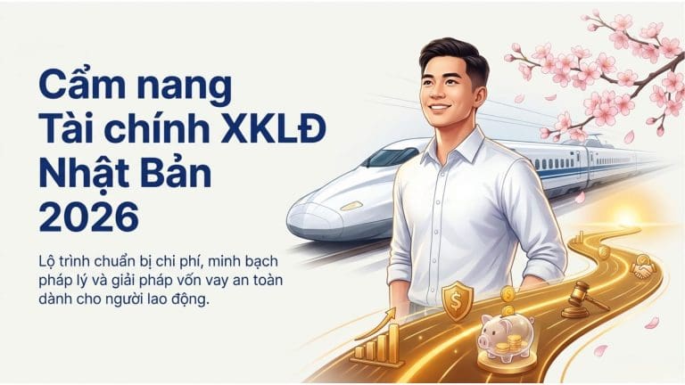 CHI PHÍ ĐI NHẬT 3 NĂM CHI TIẾT 2026