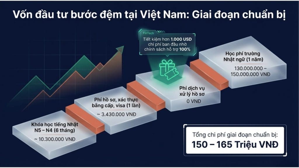 Chi Phí Du Học Điều Dưỡng Nhật Bản Giai Đoạn Chuẩn Bị Tại Việt Nam