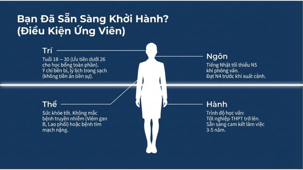 Điều Kiện Tham Gia Học Bổng Điều Dưỡng Nhật Bản